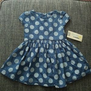 Pokadot infant dress